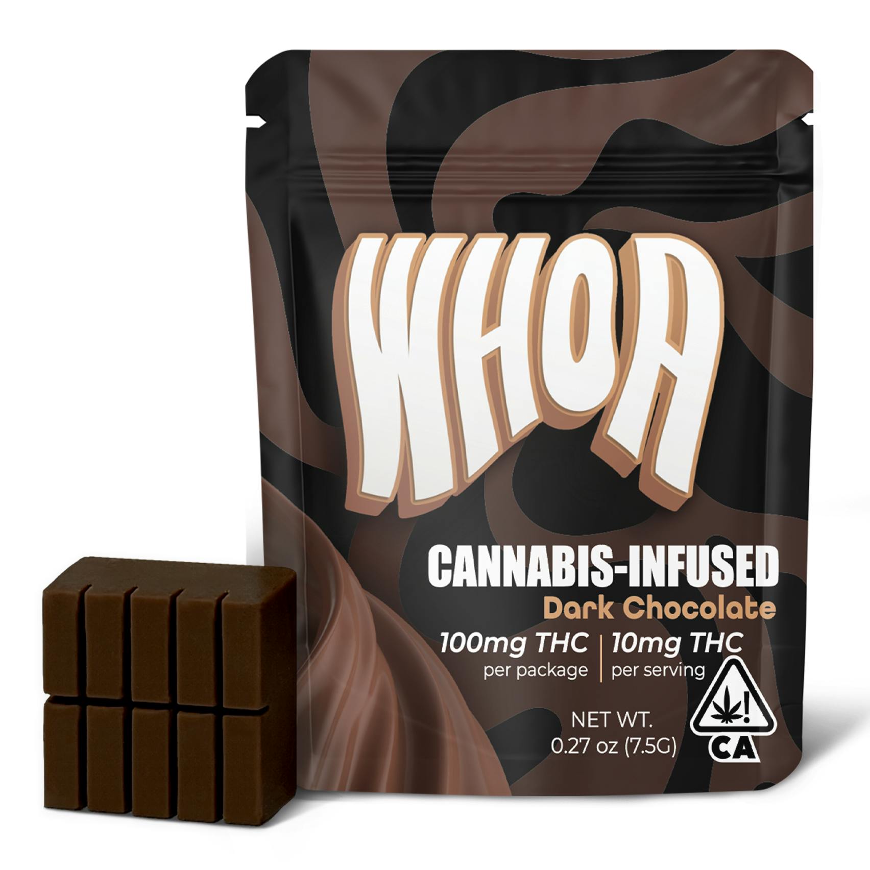 WHOA Dark Chocolate - Bite (100mg)