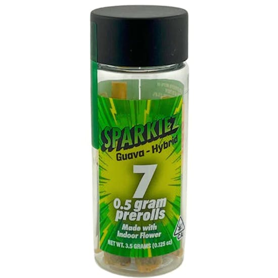 Sparkiez - Guava 7 Pack Pre Rolls - 3.5 g