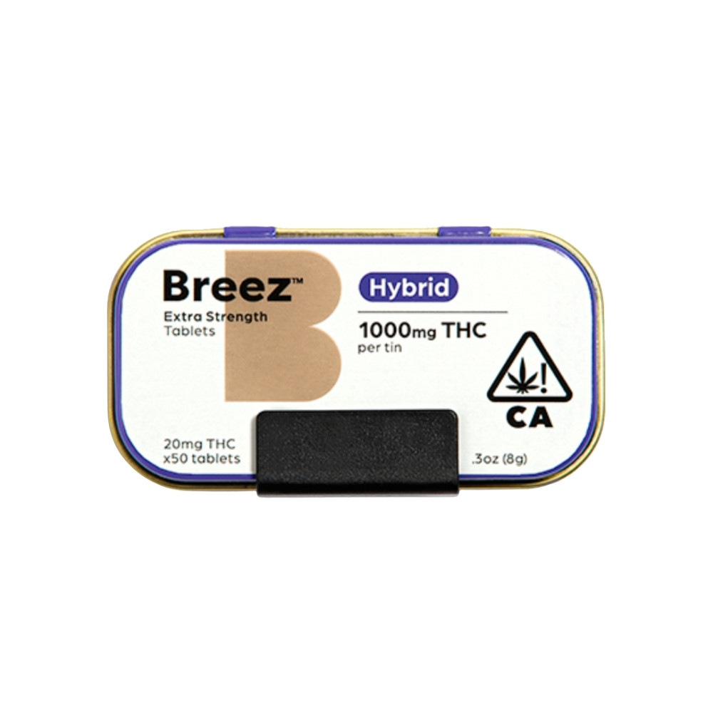 HYBRID - EXTRA-STRENGTH TABLET TINS 1000MG - BREEZ