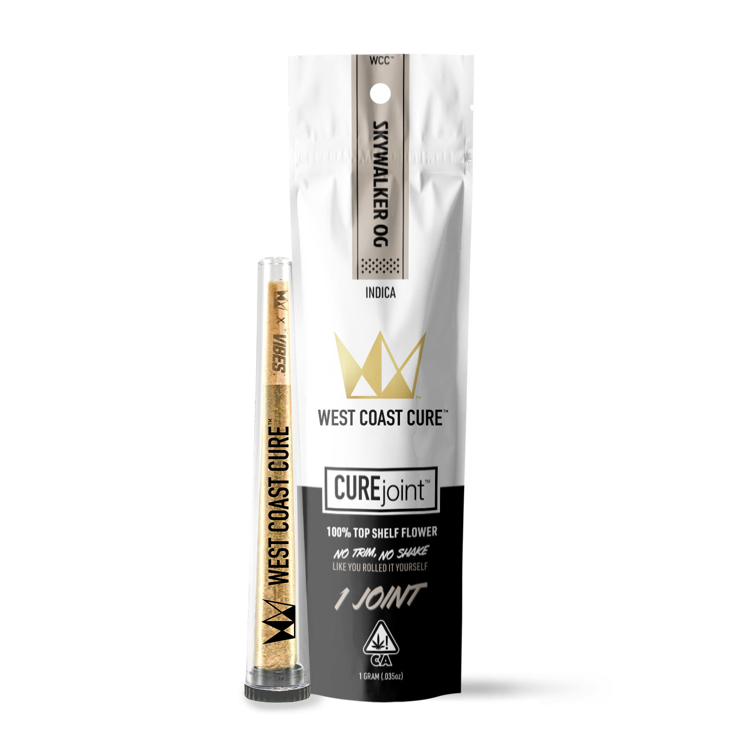 West Coast Cure - Skywalker OG - Top Shelf CUREjoint - 1 g