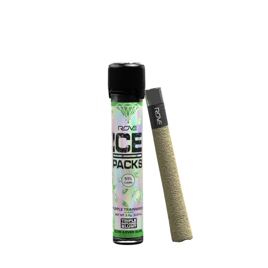 Rove - Purple Trainwreck Ice Pack Rosin Infused Blunt (2G)