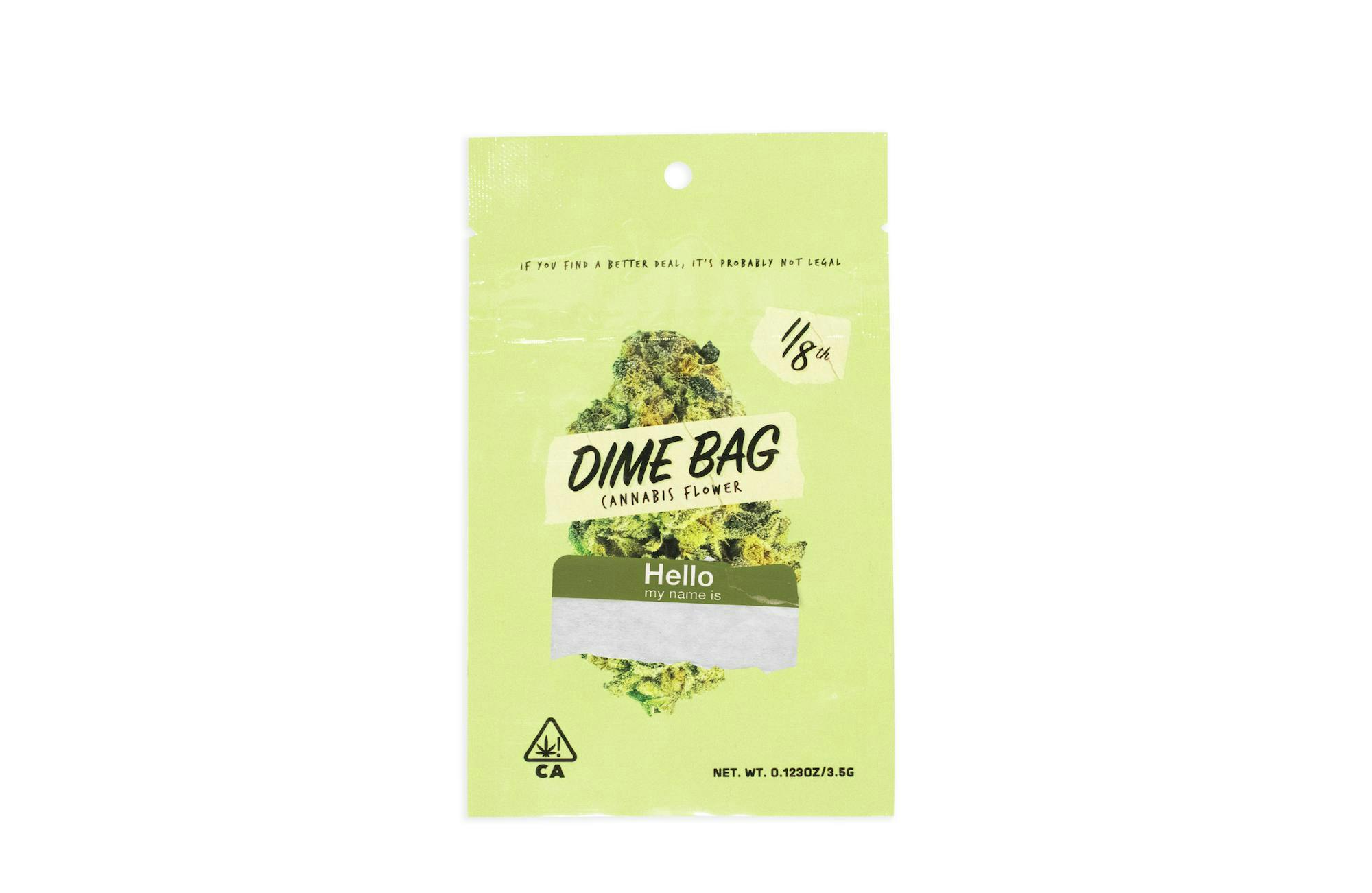 Dime Bag | Hawaiian Snow | Big Buds | 3.5g