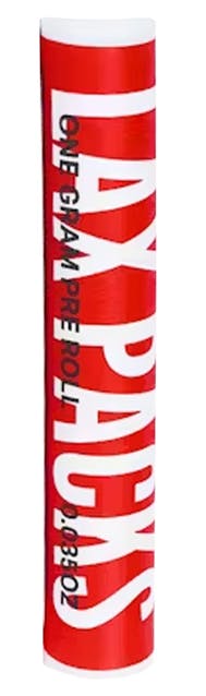 LAX PACKS - INDOOR PREROLL - ZOURS - 1G