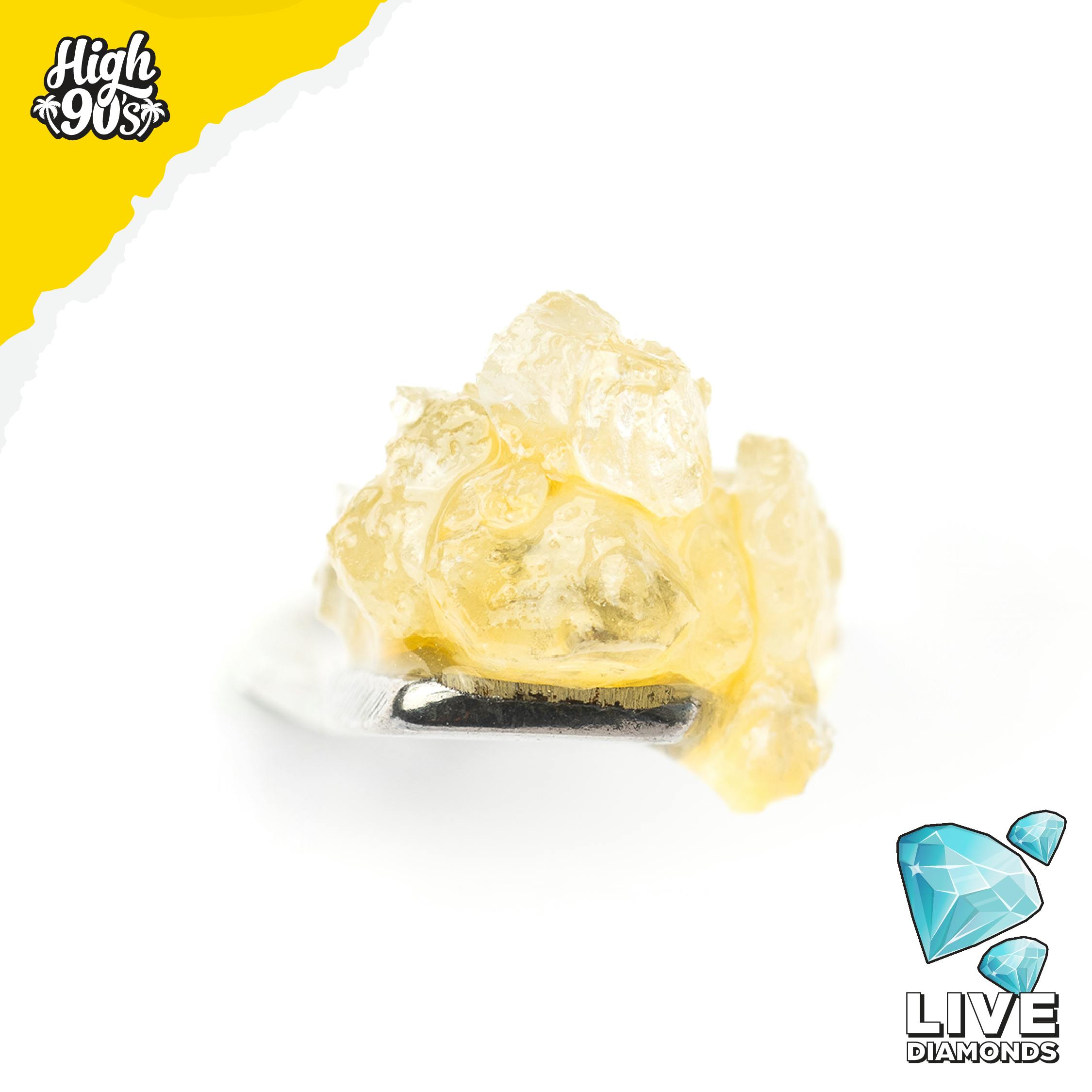 High 90s : Cherry Bopperz 1g Live Diamonds