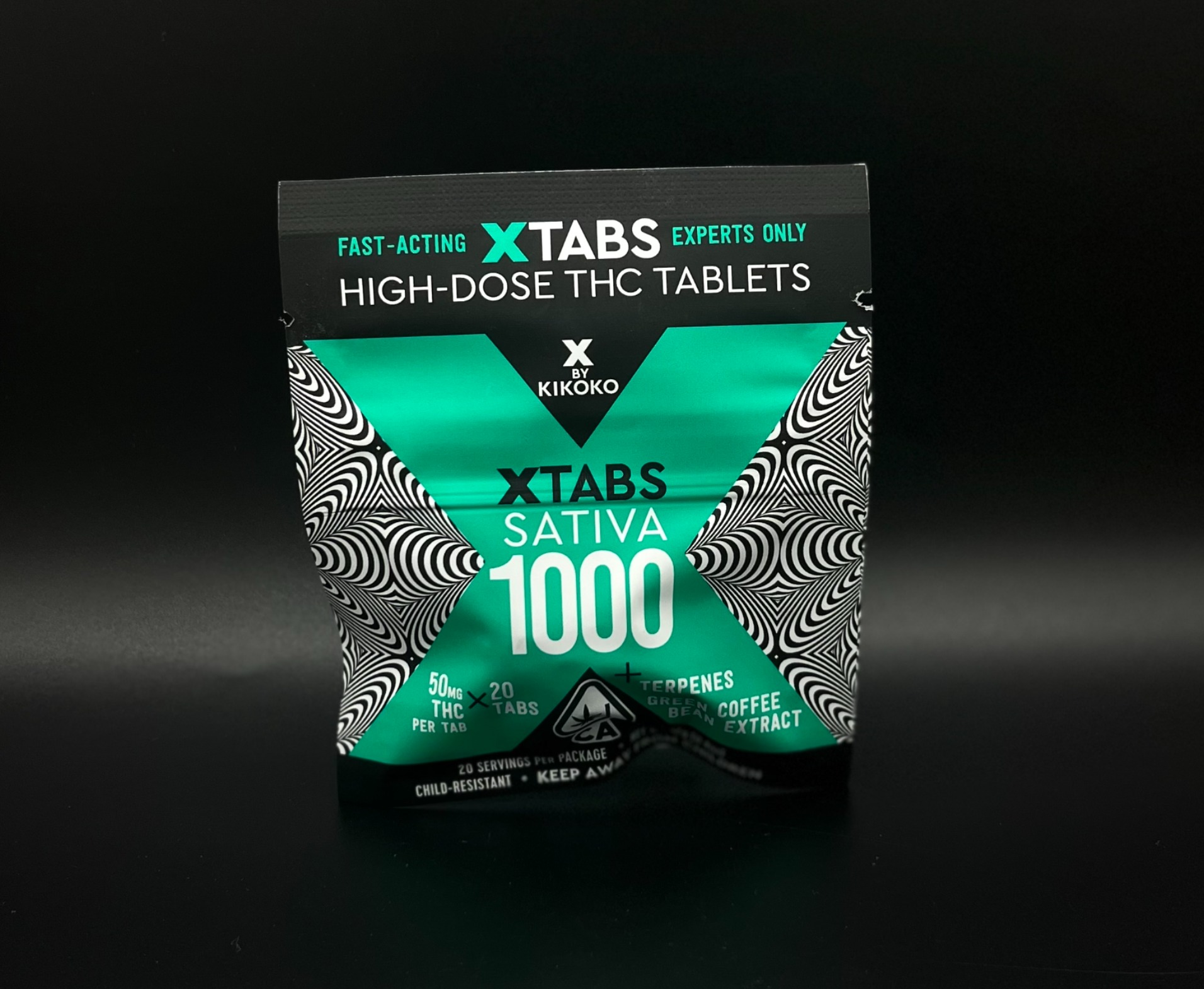 Kikoko - (20pk) X Tabs Sativa - 1000mg