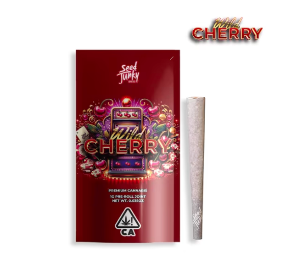1G WILD CHERRY PREROLL BY SEED JUNKY