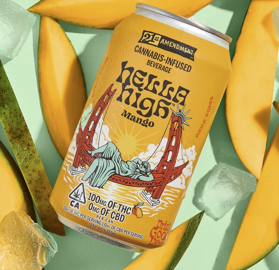 Hella High - Mango 100mg