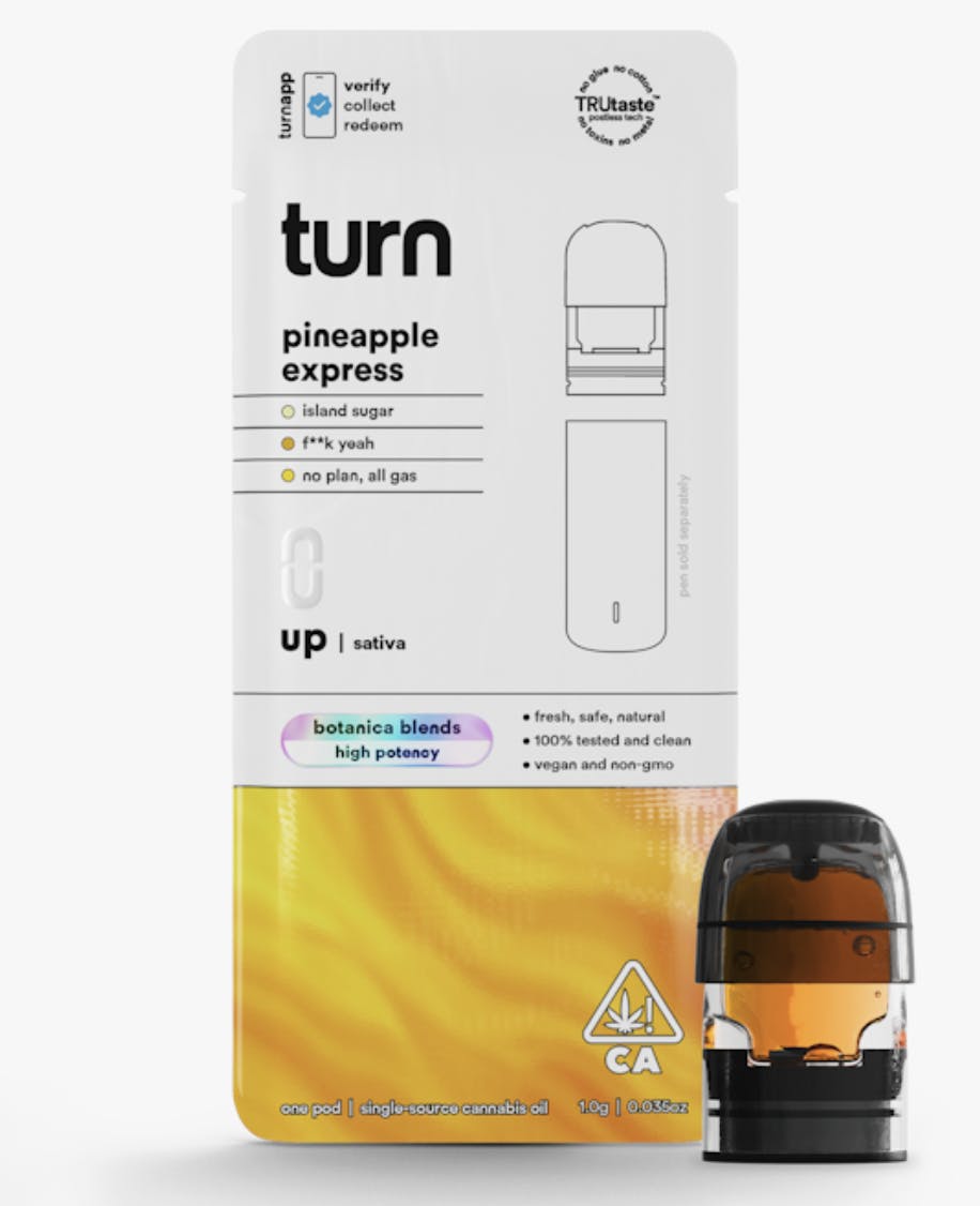 TURN UP | PINEAPPLE EXPRESS | 1G | POD