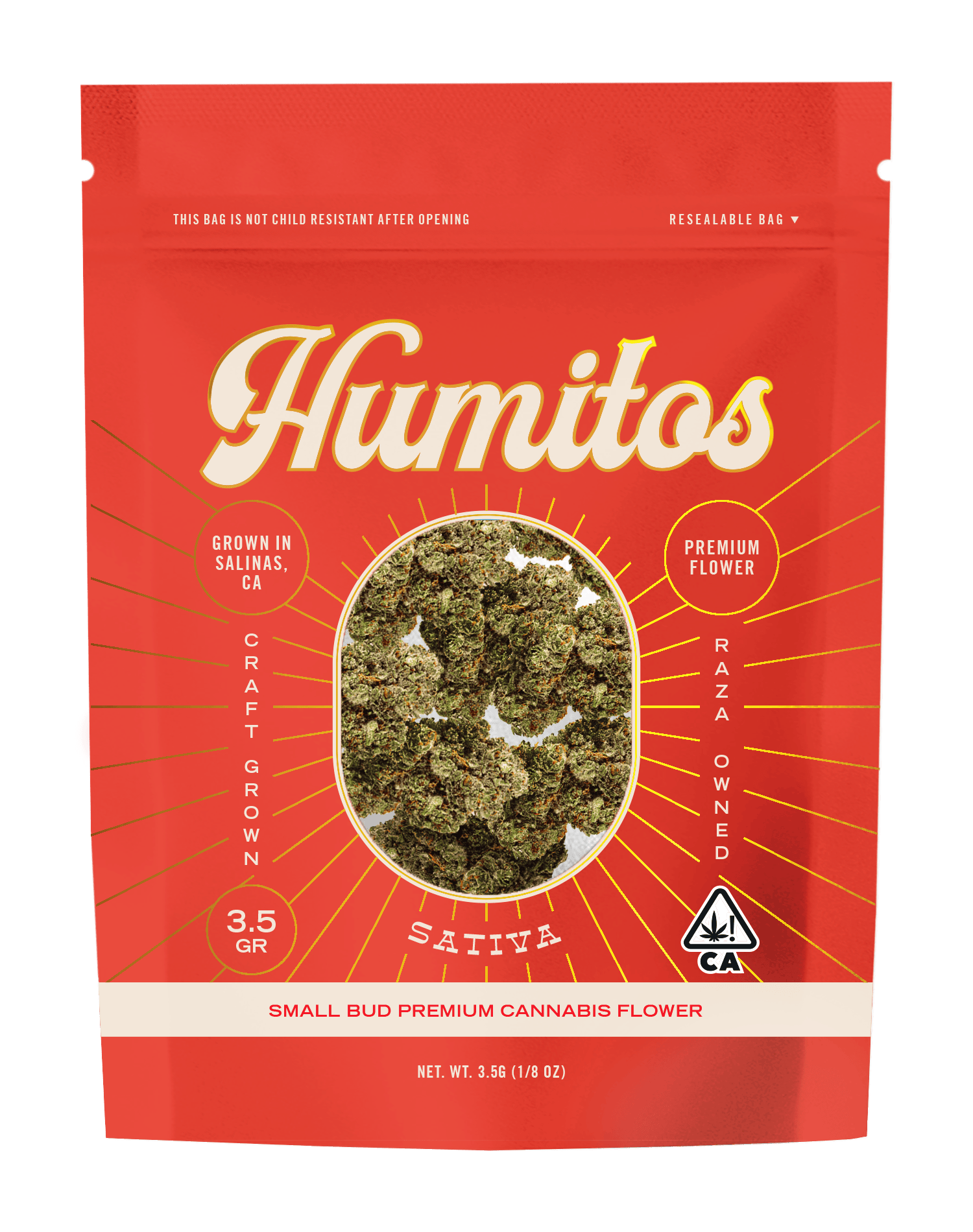HUMO CORP | Papaya | Sativa | Smalls | 3.5g