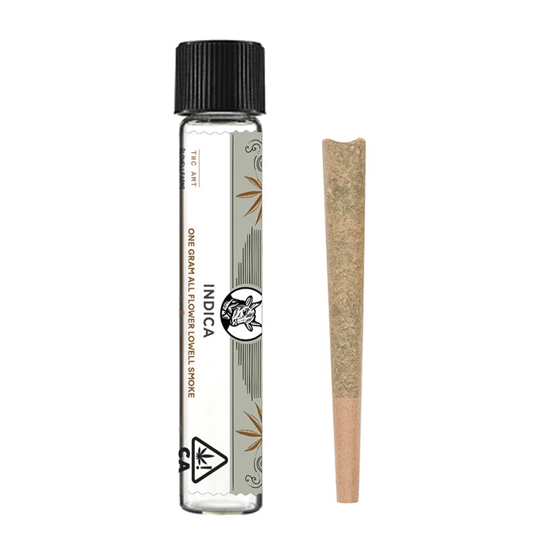 LOWELL Single Pre-Roll, Indica, Russian Creme, 1g
