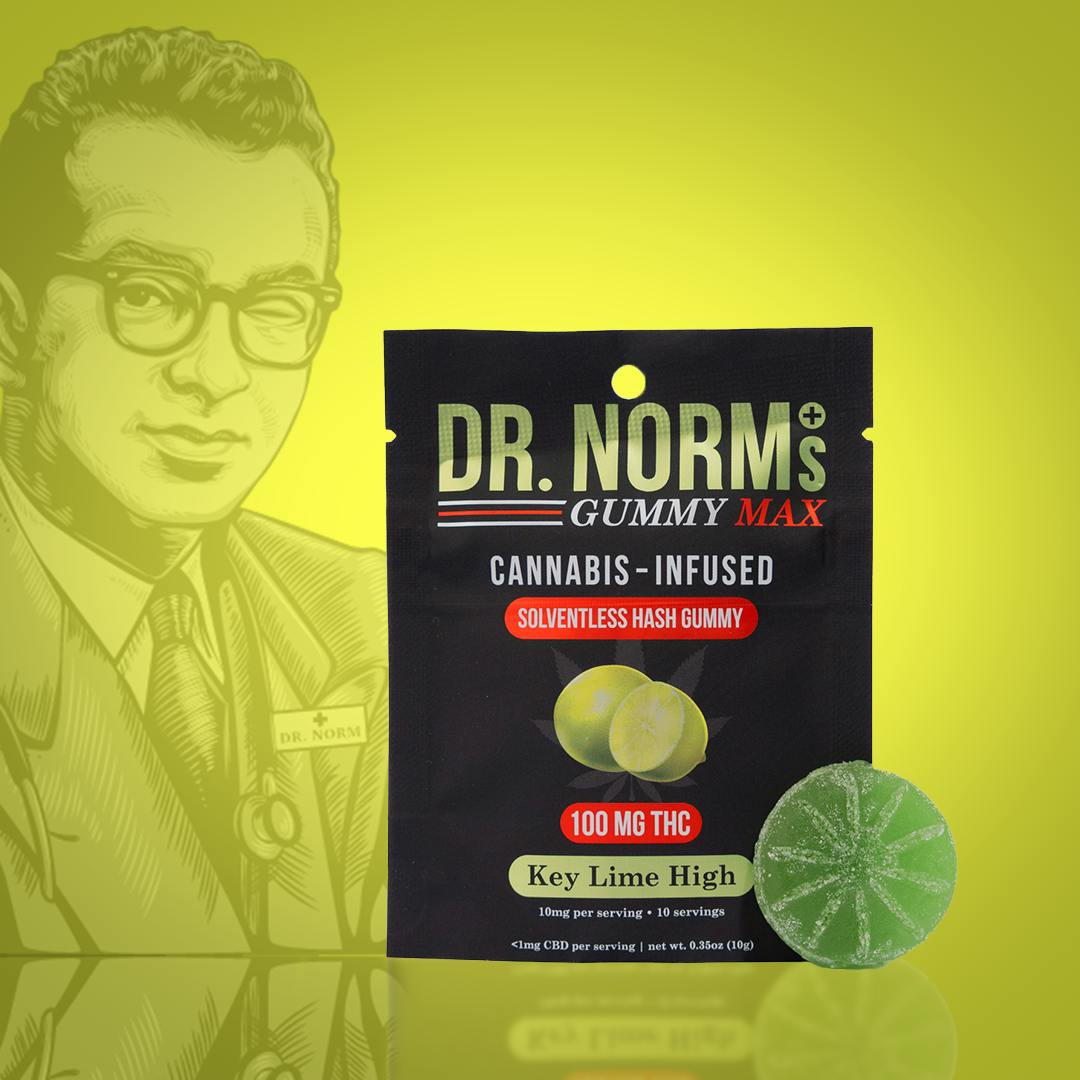 Dr. Norms | SH Gummy MAX 100mg | Key Lime High