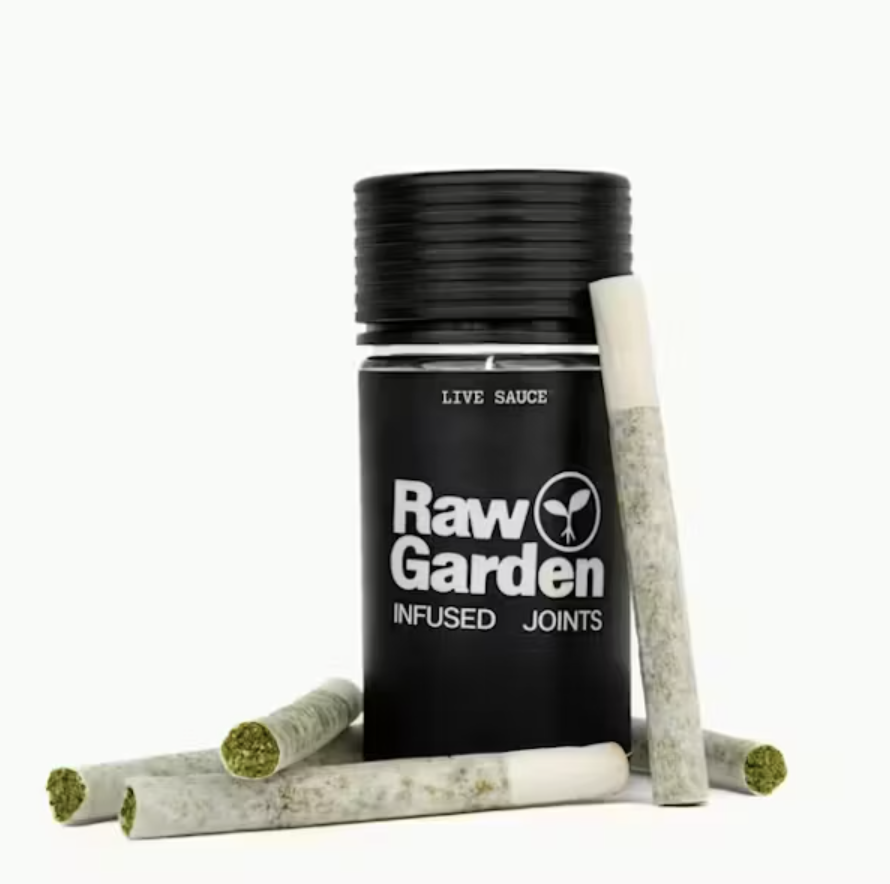 RAW GARDEN SAUCE INF 5PK 2.5G - RASPBERRY HAZE (S)