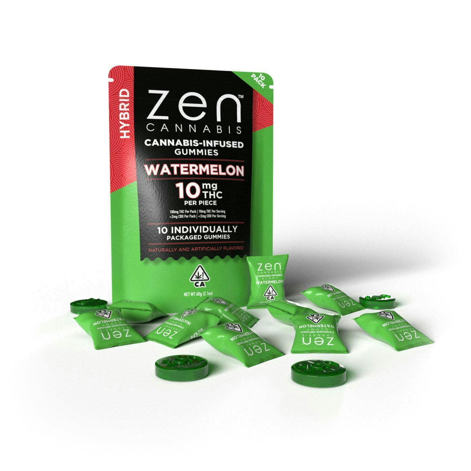 Watermelon Hybrid 10-Pack Gummies