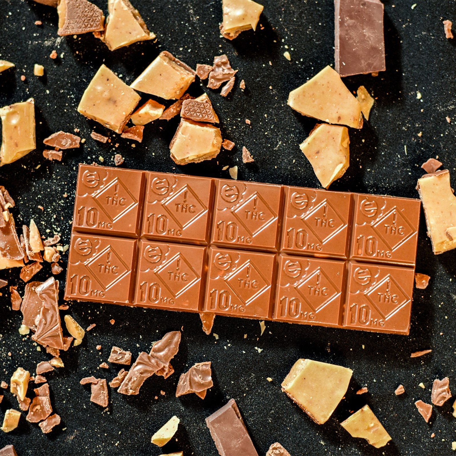 Incredibles | Sin City Toffee Milk Chocolate Bar 100mg