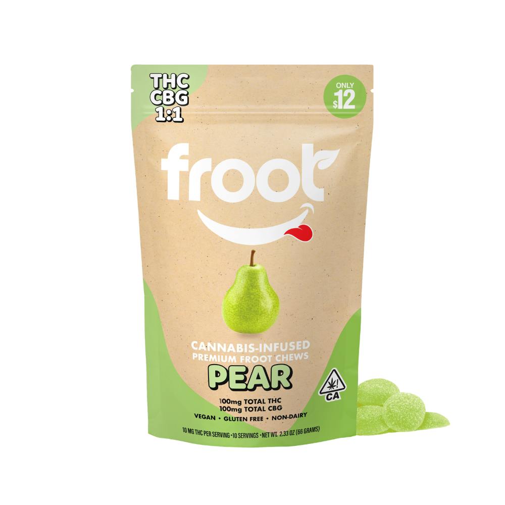 FROOT - 100MG - 1:1 CBG/THC PEAR