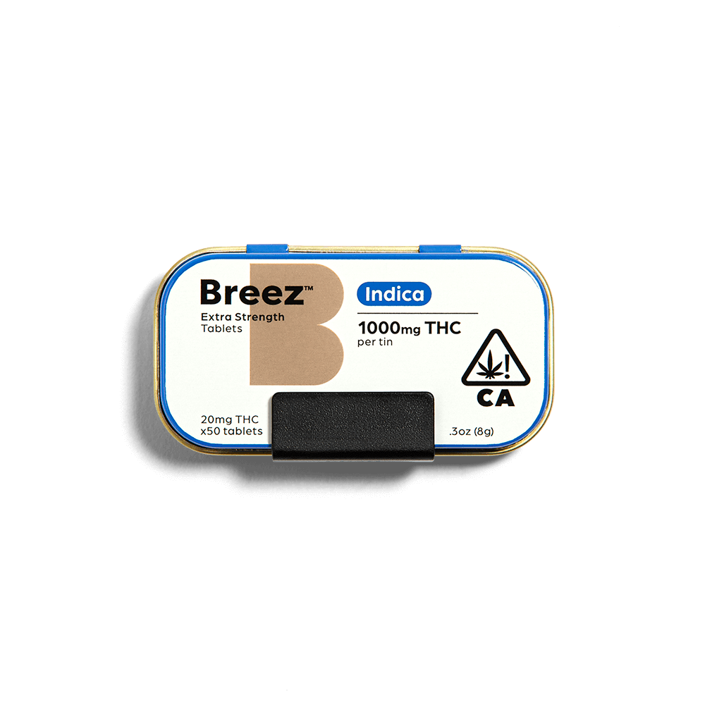 Breez Extra-Strength Indica Tablet Tin