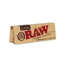 Smoke Accessories - Raw Connoisseur Pack (Size 1 1/4th+Tips)