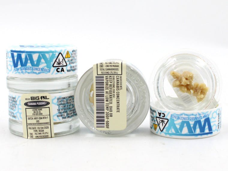 WVY - Banana Pudding - Rosin