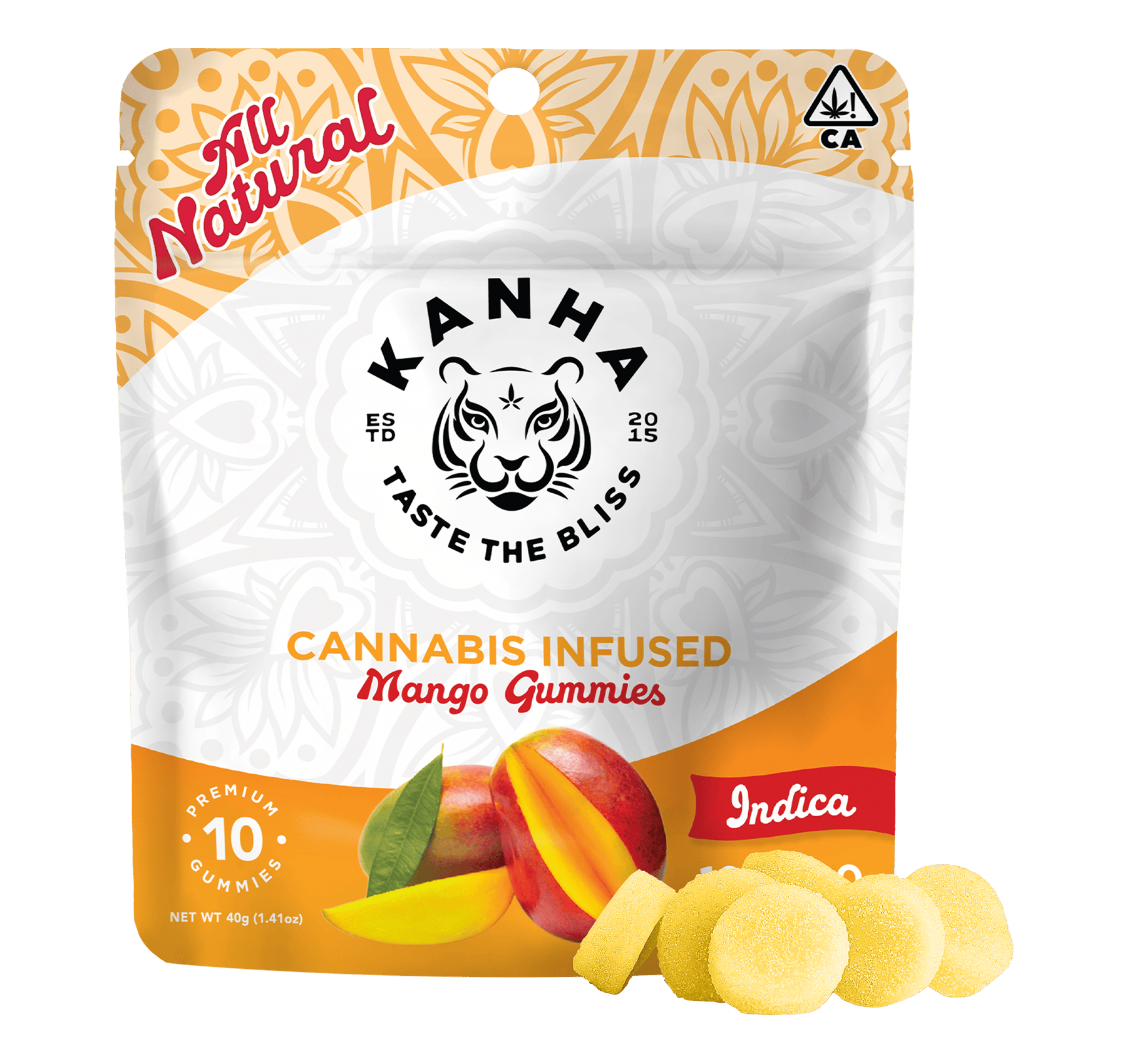 Mango | Classic | Indica | 100mg THC | 10-pack
