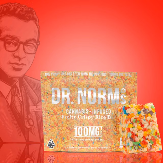 Fruity Rice Crispy Bar 100mg - Rice Crispy Bar