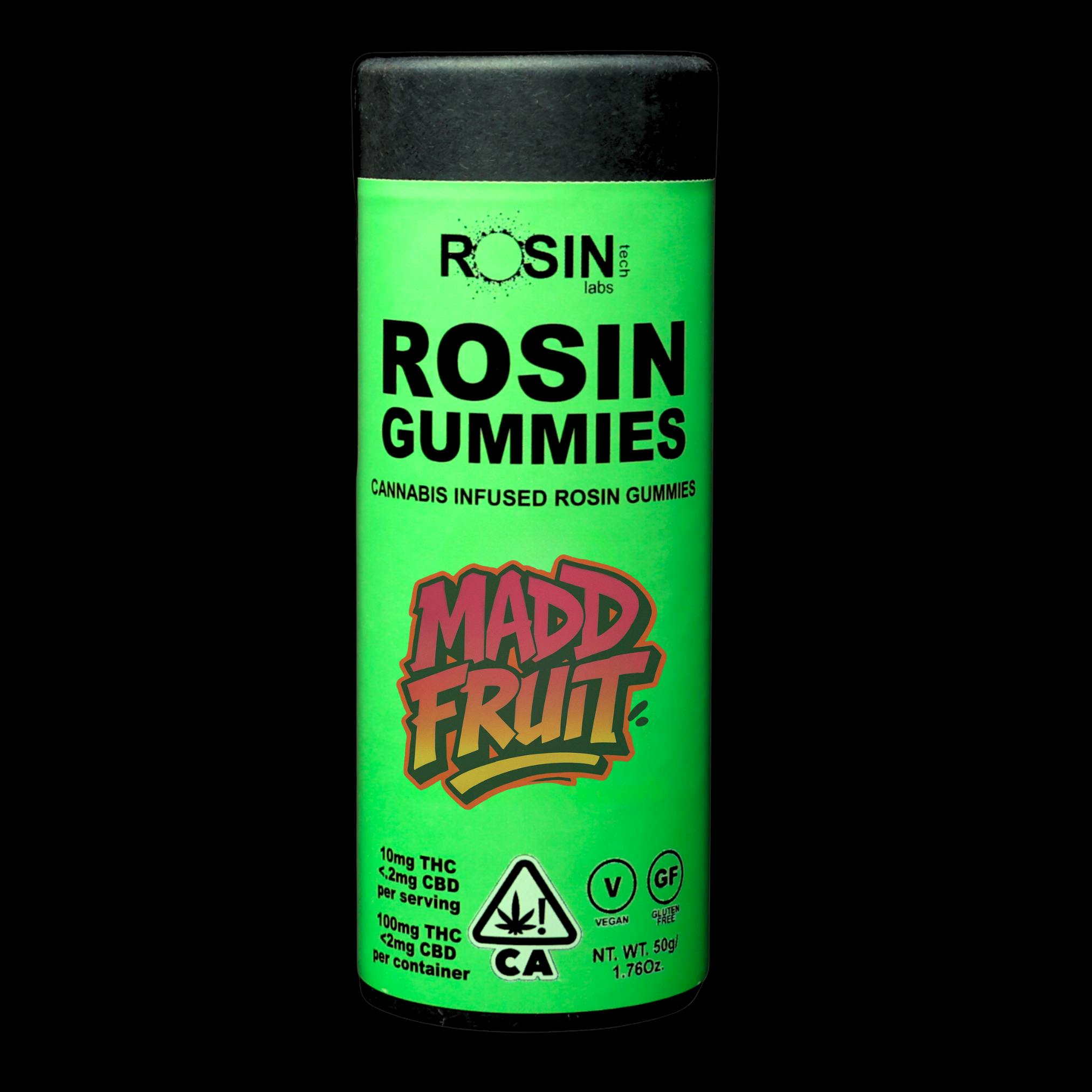 Rosin Gummies | Madd Fruit | 100mg