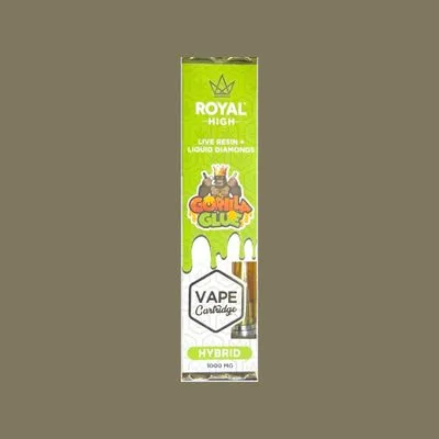 Gorilla Glue 1g Live Resin + Liquid Diamonds (Solventless) | Royal Highness (92.2% THC)