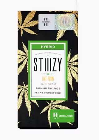Stiiizy .5g Cereal Milk Live Resin Pod PD