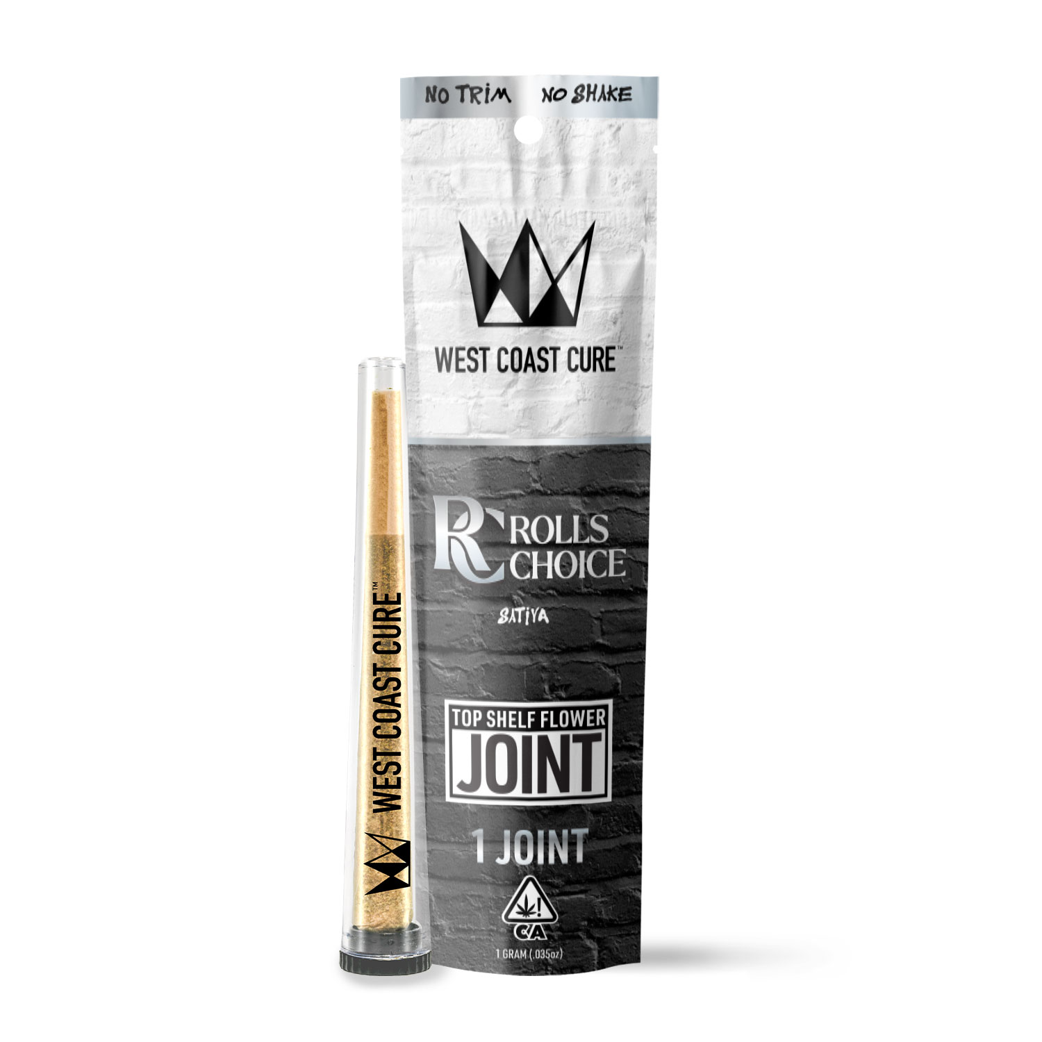 West Coast Cure - Rolls Choice - Top Shelf CUREjoint 1g - 1 g