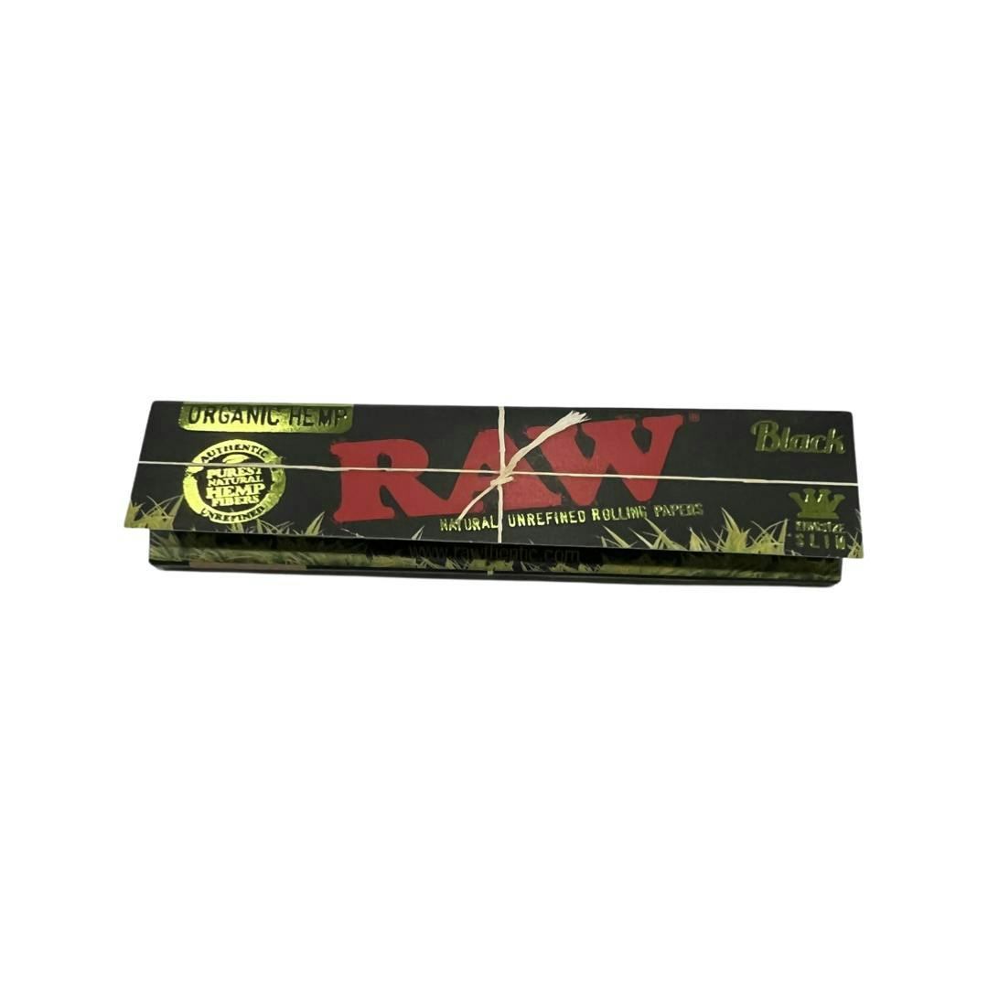 Raw Black Organic Hemp King Size Papers