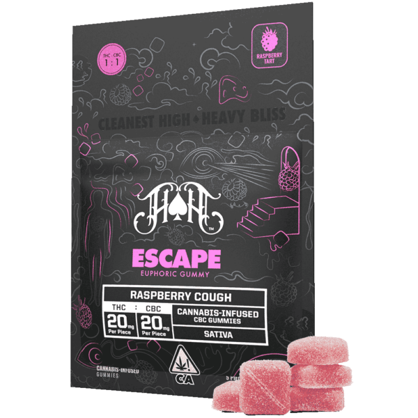 HEAVY HITTERS - 100MG - 1:1 THC/CBC RASPBERRY COUGH