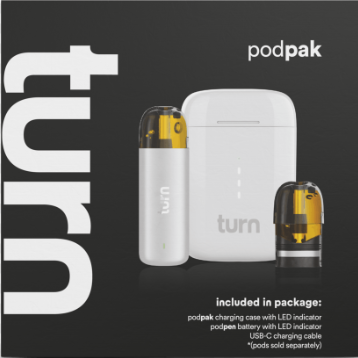 turn - Podpak - White
