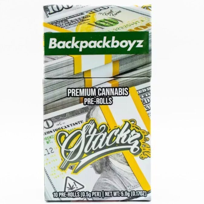 Backpackboyz - Stackz 10 pack Prerolls - 5 g