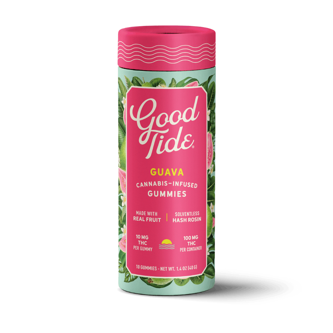 GOOD TIDE GUAVA (H) 100MG GUMMIES