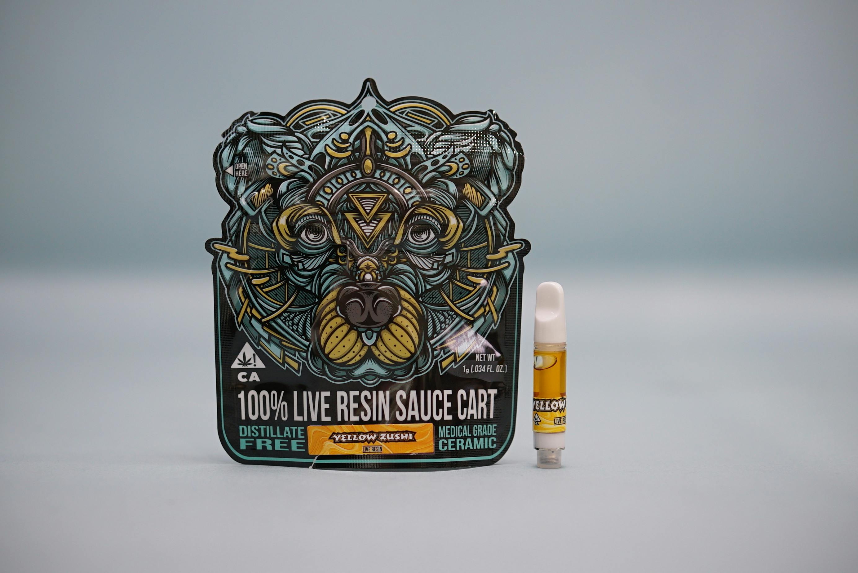 BEAR Labs - Yellow Zushi - 510 Threaded - Cartridge