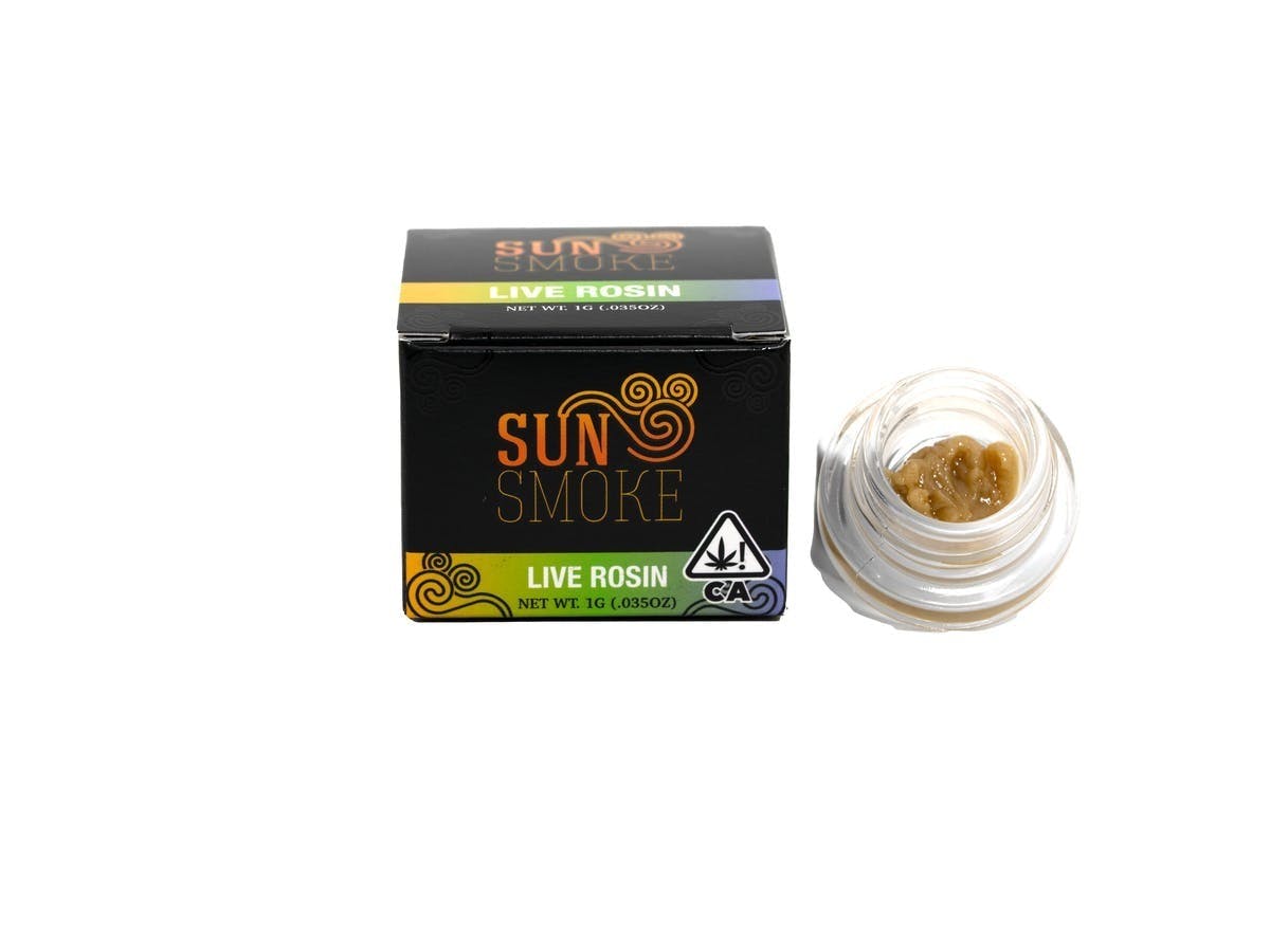 SunSmoke | Gelato 41 | Live Rosin | Solventless | Fresh Press | 1g