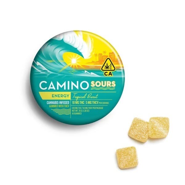 Camino - Sours - Energy - Tropical Burst - 2:1 THC/THCV - 150mg