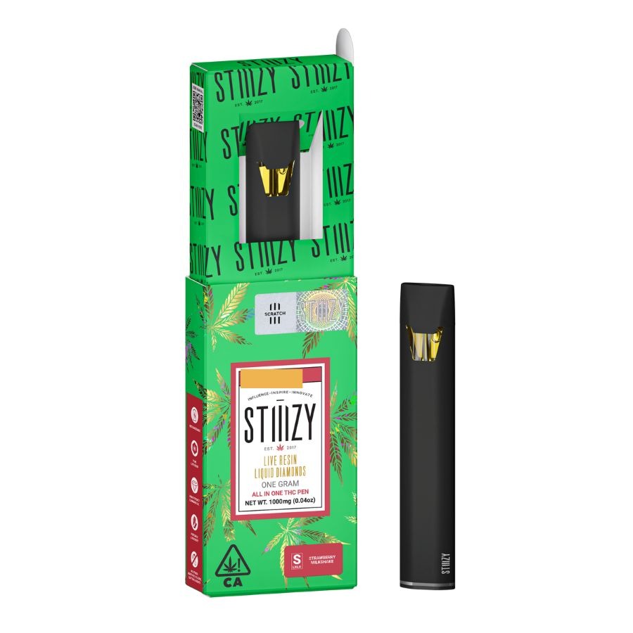 Stiiizy Live Resin Liquid Diamonds All-In-One Pen - Strawberry Milkshake (1g Sativa)