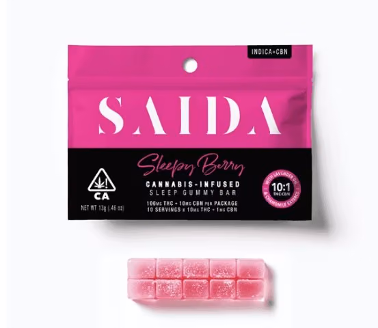 Sleepy Berry 10:1 Gummies 100mg - Gummies