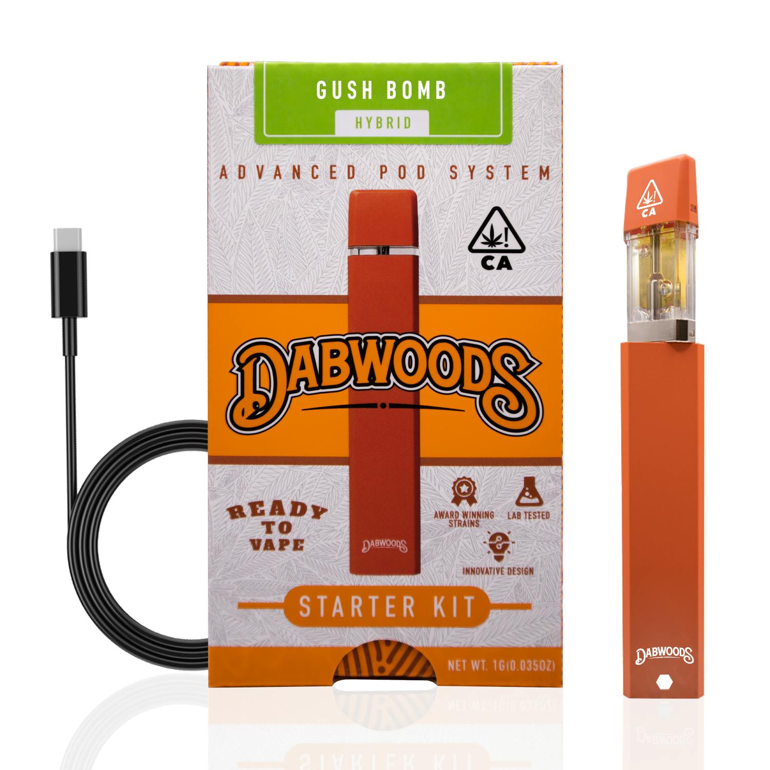 VAPE- STARTER KIT GUSH BOMB 1G