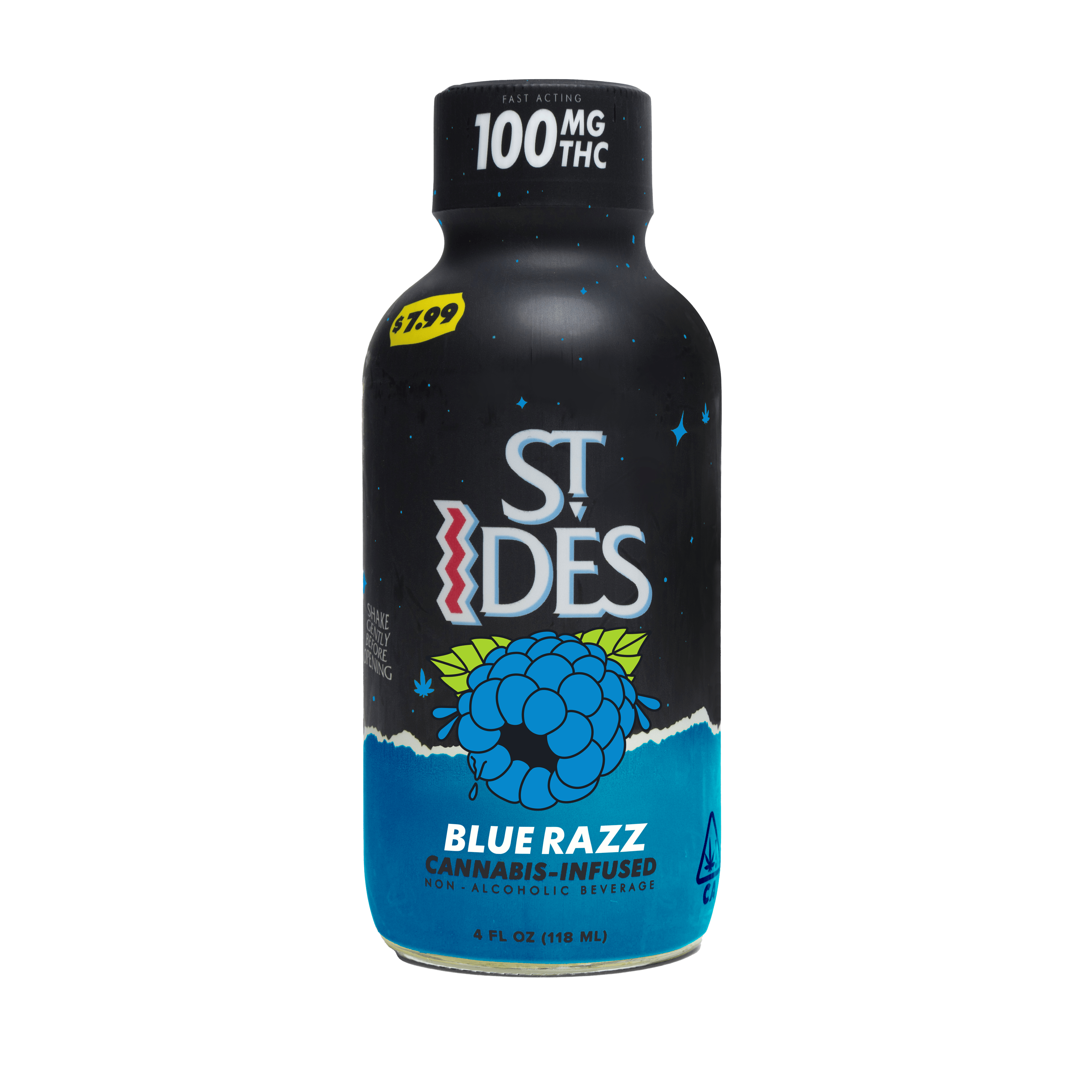 Blue Razz | 4oz Shot 100MG