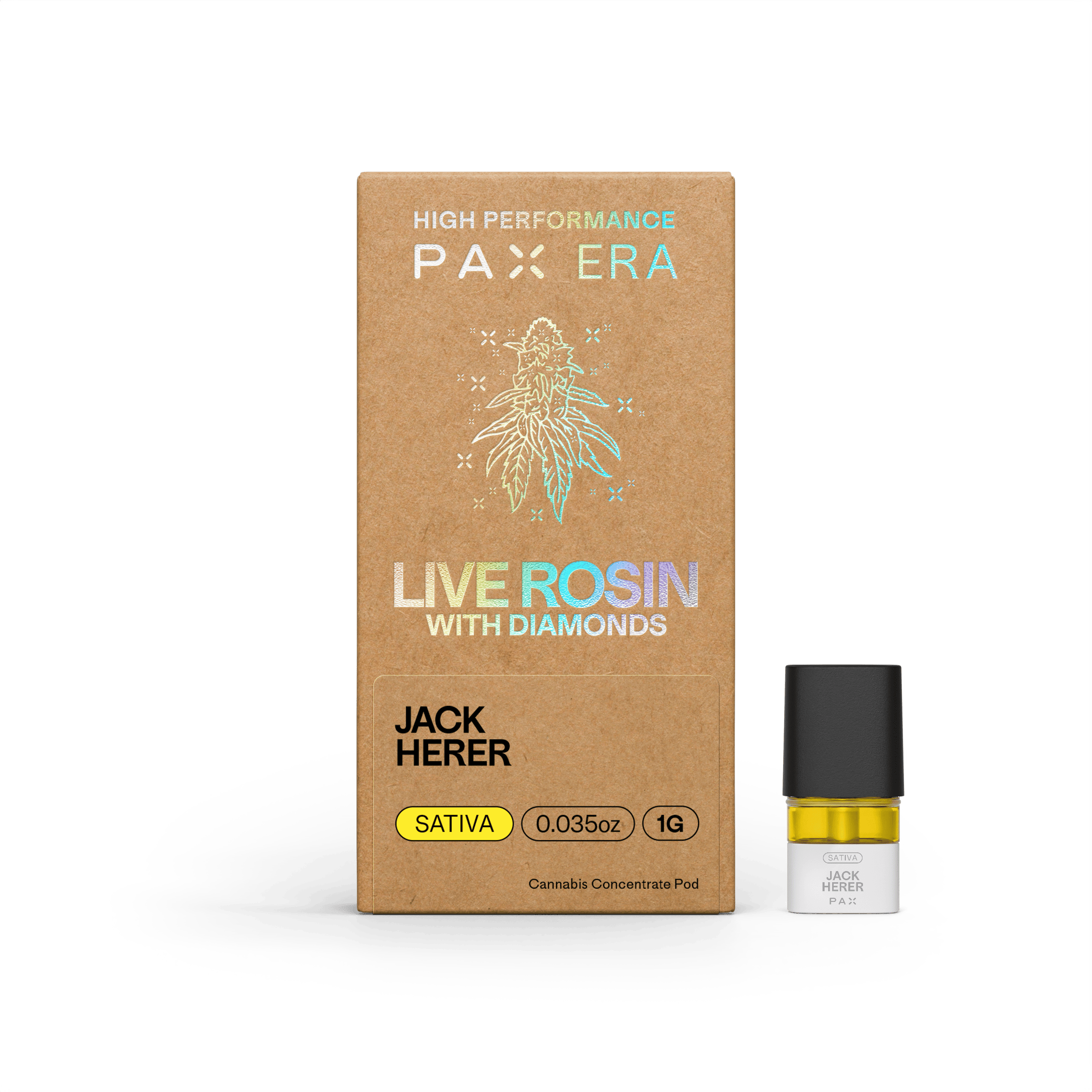 PAX Live Rosin Pod 1g Jack Herer