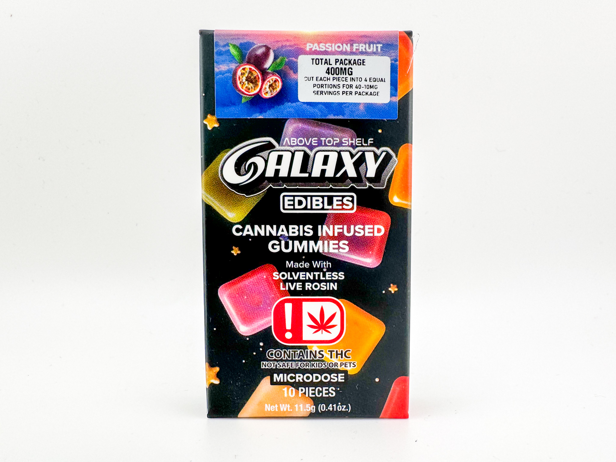 Galaxy 400mg LR Gummy Passion Fruit