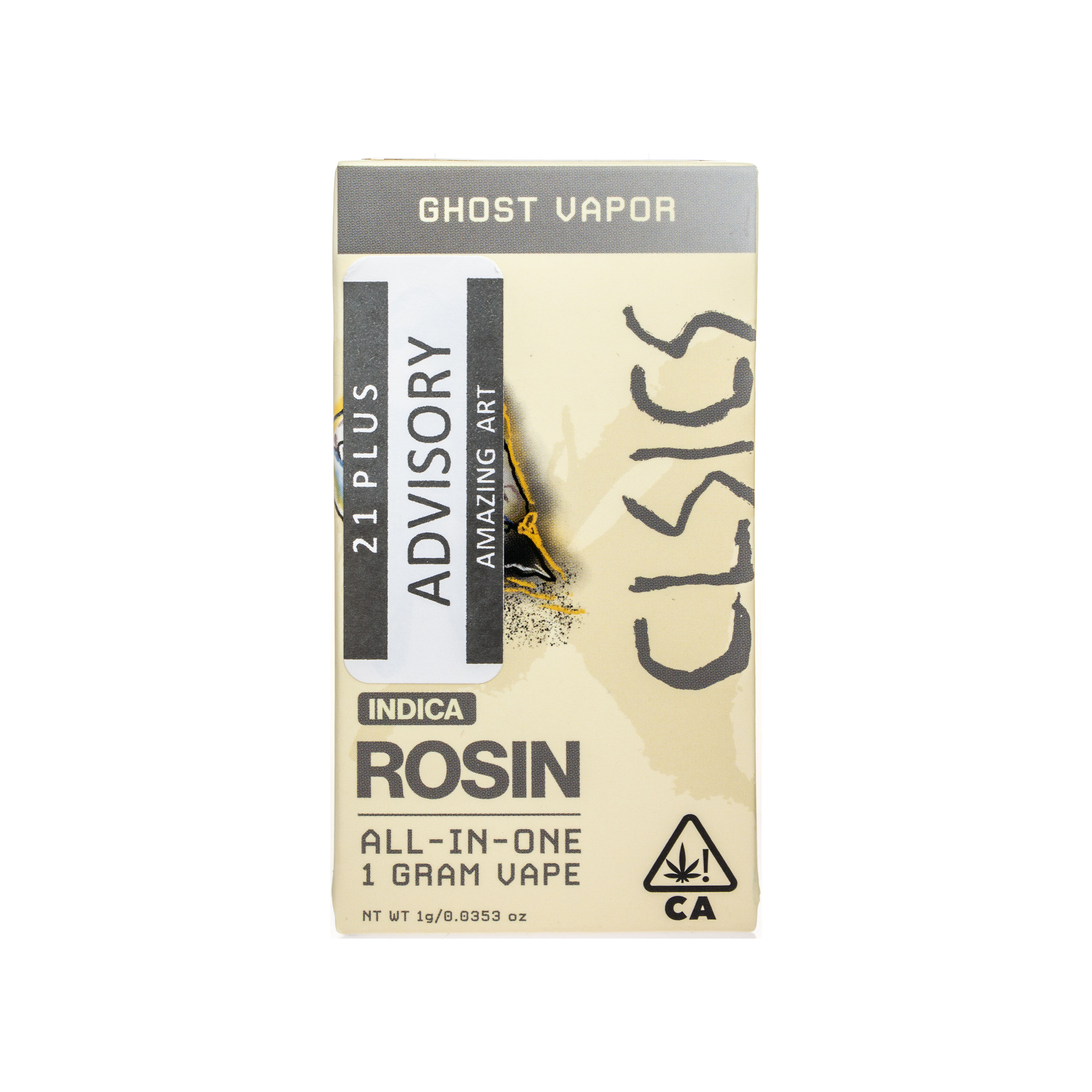 CLSICS | Ghost Vapor Live Rosin All-In-One Vape (1g)