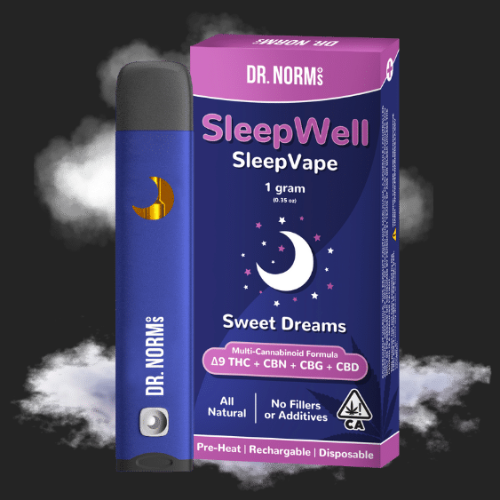 SLEEPWELL VAPE | THC:CBN:CBG:CBD | INDICA