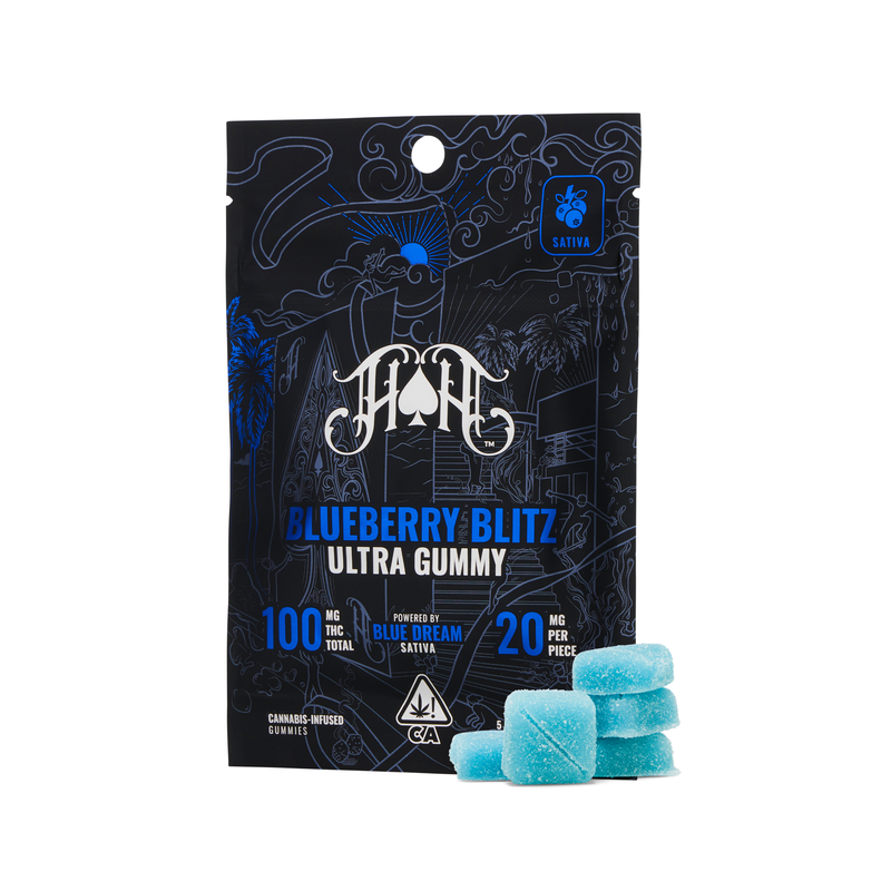 Heavy Hitters | Gummy 100mg | S | Blueberry Blitz