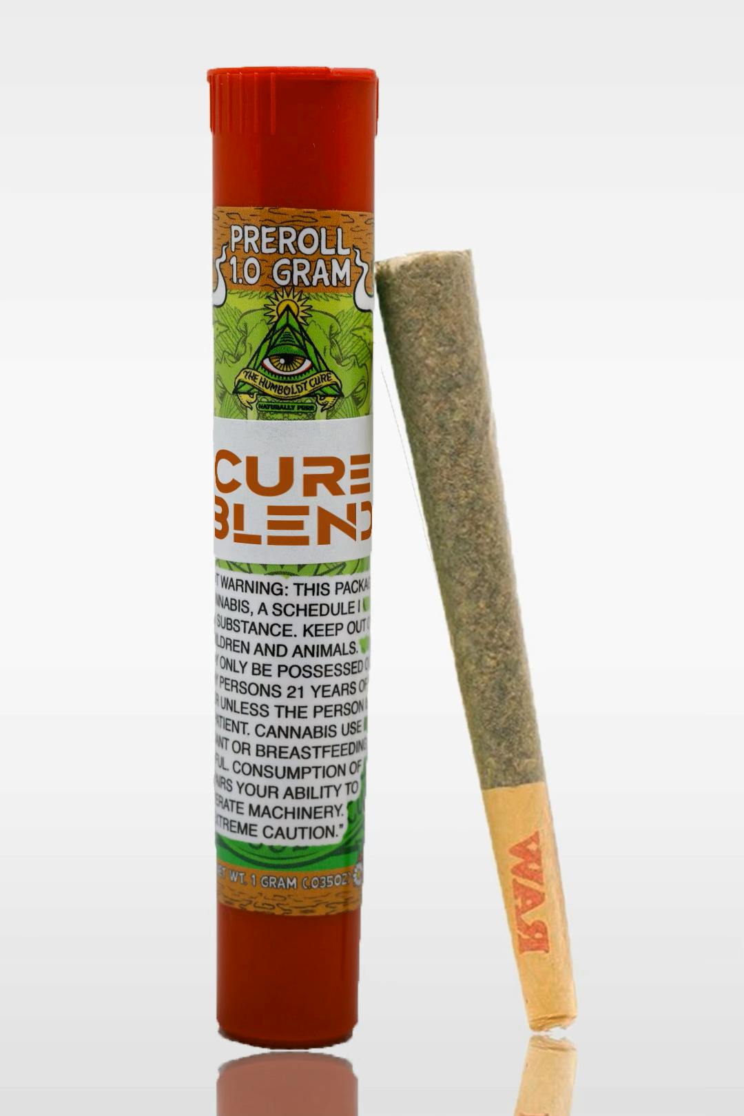 Pre Roll 1 Gram All Flower Cure Blend