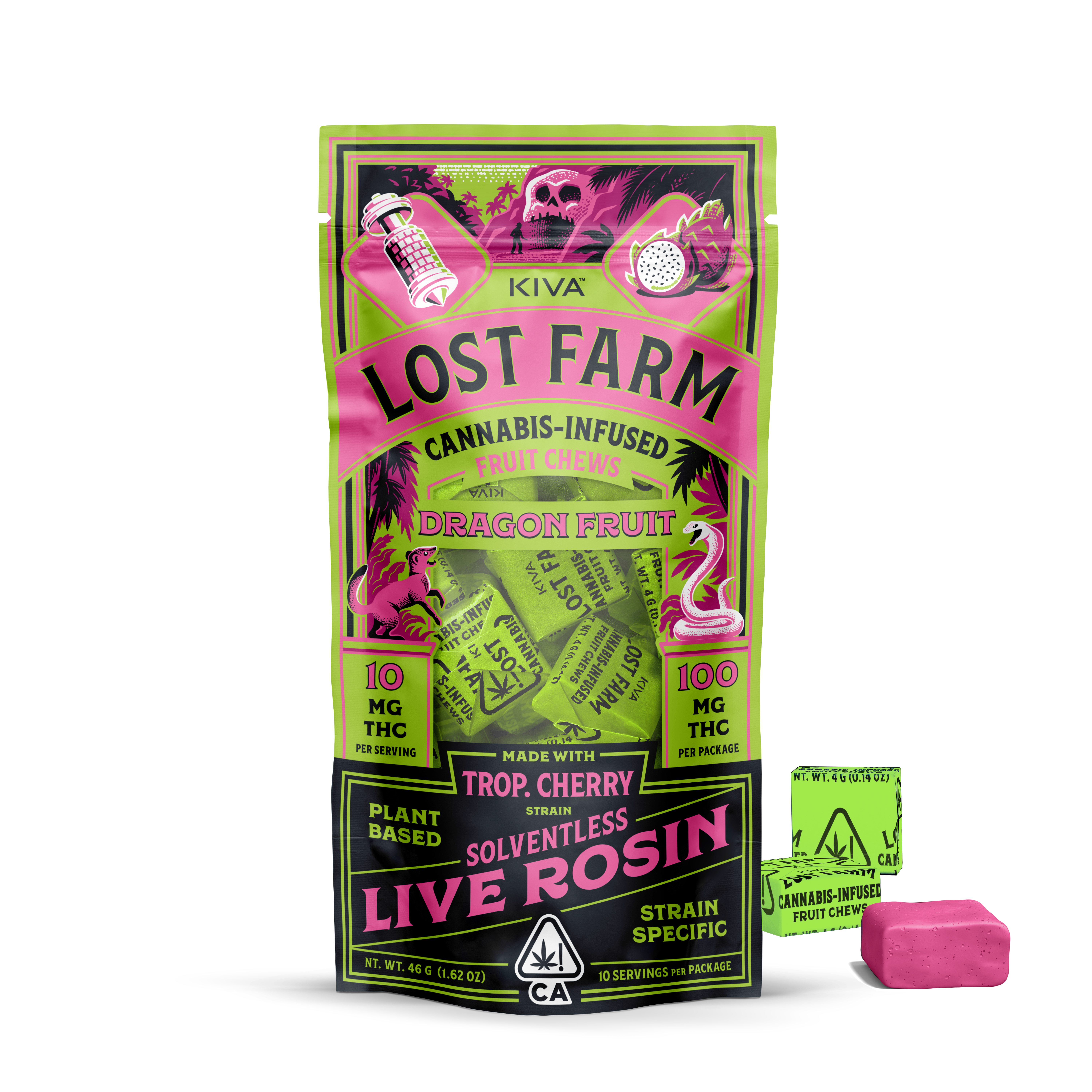 LOST FARM DRAGON FRUIT CHEWS