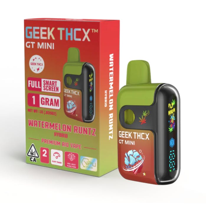 GEEK THCX - Watermelon Runtz - 1G - All In One