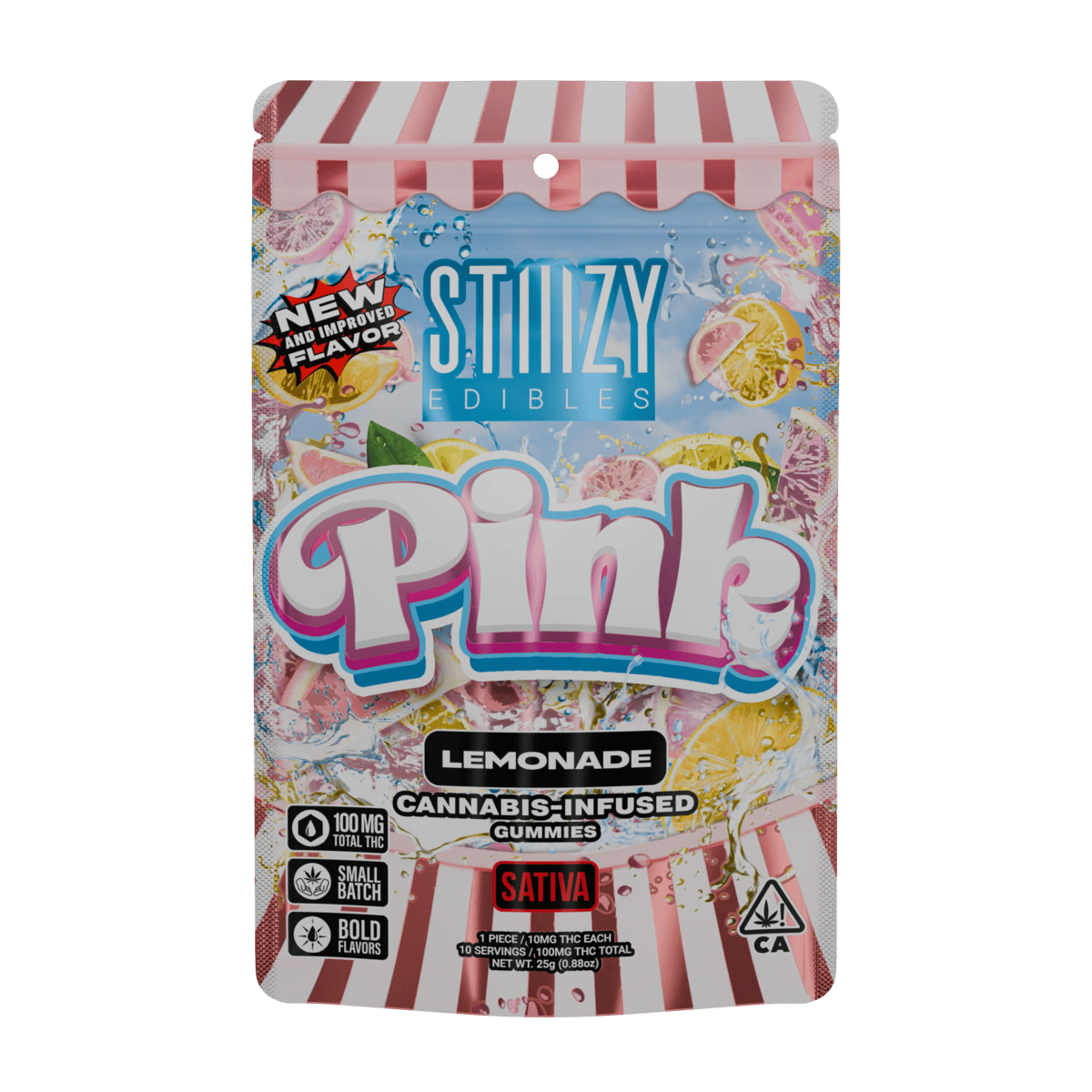 PINK - 100MG LEMONADE EDIBLES