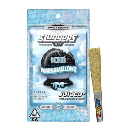 Sluggers Hit - Iced Marshmellowz Infused Preroll 5pk 3.5g